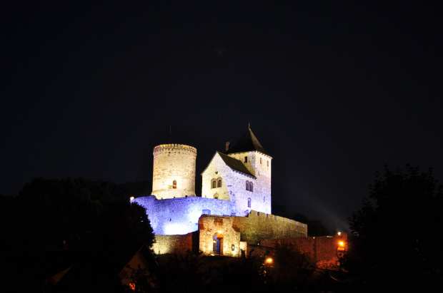 Zamek w Będzinie #zamek #będzin #noc #światła
