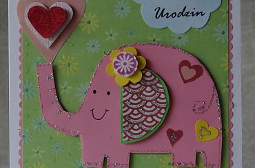 kartka urodzinowa #DlaDziecka #kartki #narodziny