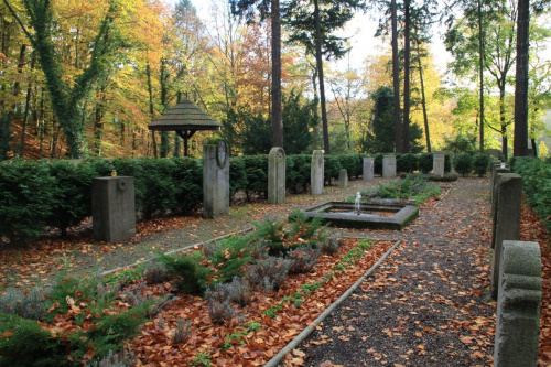 Najstarsza część cmentarza szczecińskiego.
