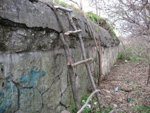Ściana tylna #bunkier #TwierdzaKraków