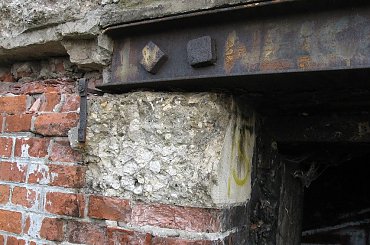 Nadproże wejścia #bunkier #TwierdzaKraków