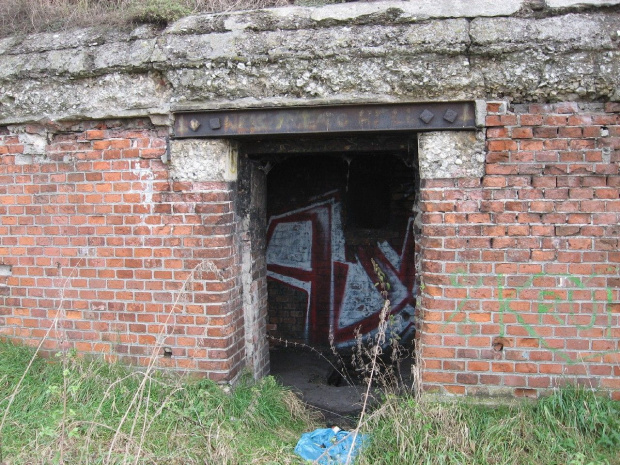 Wejście do bunkra #bunkier #TwierdzaKraków