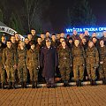 22 listopada klasa I LO uczestniczyła w uroczystym capstrzyku zorganizowanym z okazji Święta Podchorążych- fot R. Witamborski #Sobieszyn #Brzozowa #KlasaWojskowa