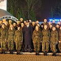 22 listopada klasa I LO uczestniczyła w uroczystym capstrzyku zorganizowanym z okazji Święta Podchorążych- fot R. Witamborski #Sobieszyn #Brzozowa #KlasaWojskowa