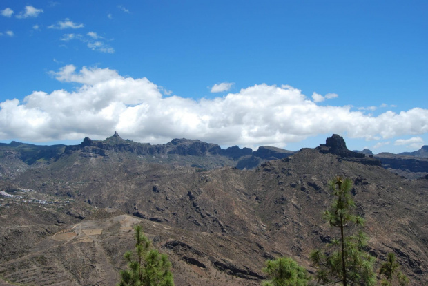 Widok na Roque Nublo