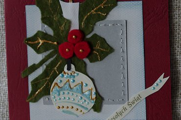 #KartkaBożonarodzeniowa #RęcznieRobiona #rumia #steresa