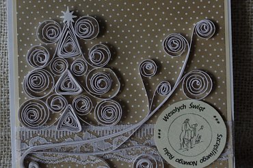 #KartkaBożonarodzeniowa #RęcznieRobiona #rumia #steresa