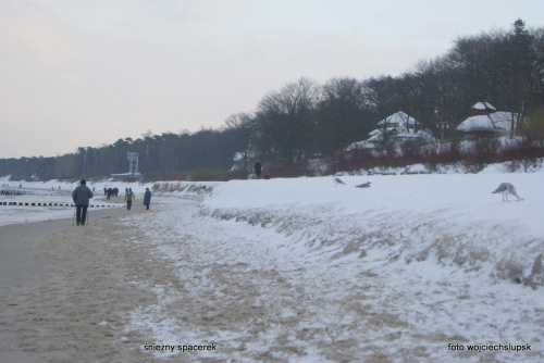 zimowy spacerek