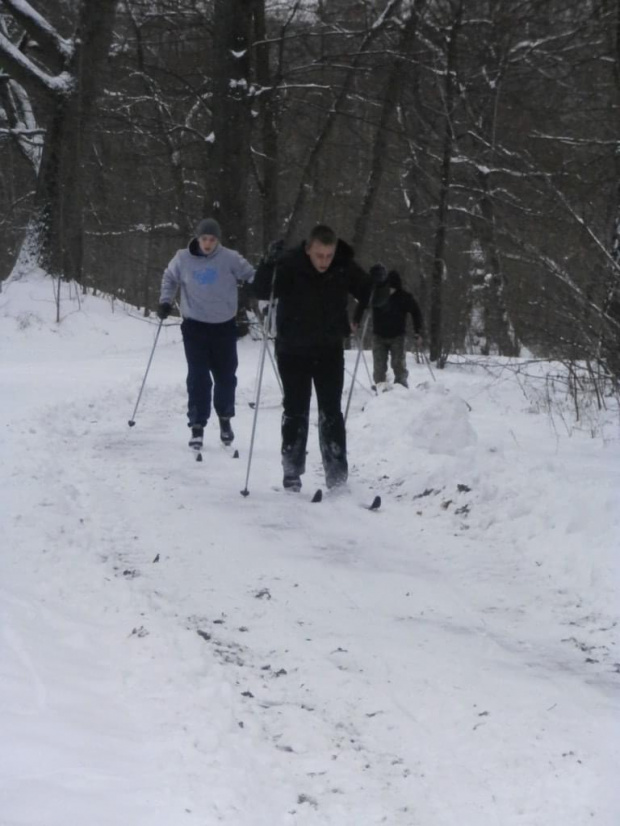 Zdjęcia z kuligu i pierwszego spotkania z narciarstwem biegowym udostępnił Kamil Grejner