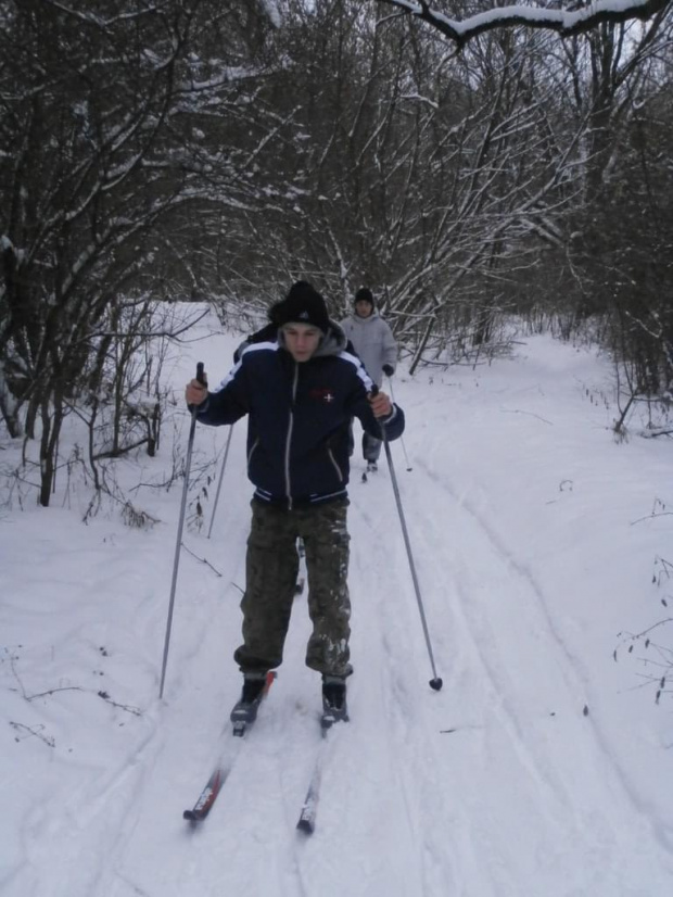 Zdjęcia z kuligu i pierwszego spotkania z narciarstwem biegowym udostępnił Kamil Grejner