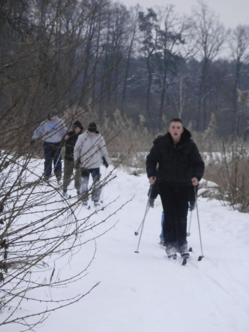 Zdjęcia z kuligu i pierwszego spotkania z narciarstwem biegowym udostępnił Kamil Grejner