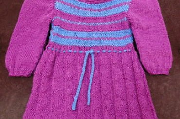 sukienusia #WełnianaSukienka #sukienka #włóczka #druty