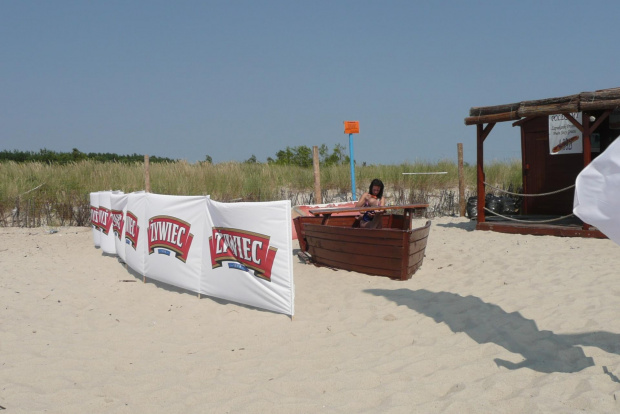 Hel - plaża . sierpień 2012