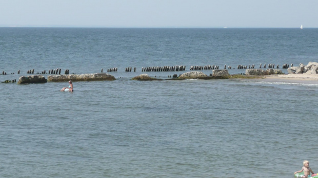 Hel - plaża . sierpień 2012