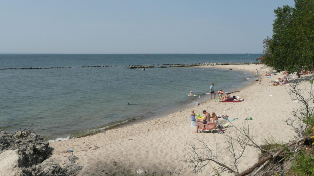 Hel - plaża . sierpień 2012