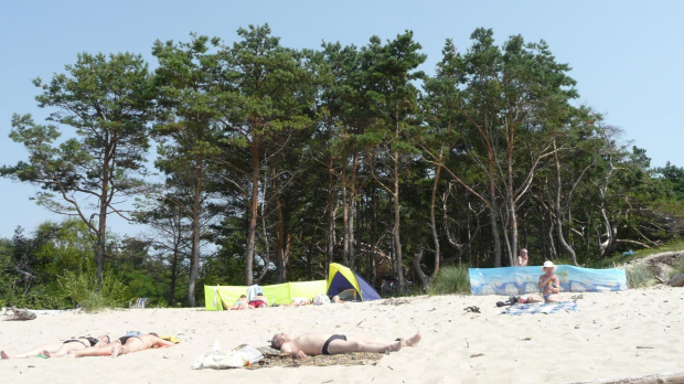 Hel - plaża . sierpień 2012