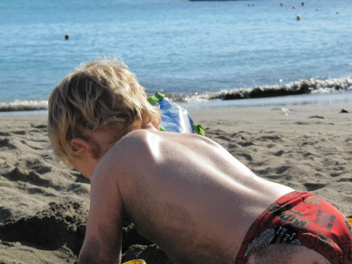 Plaża del Duque listopad 2011