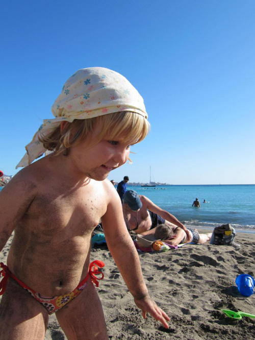 Plaża del Duque listopad 2011