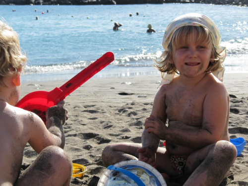 Plaża del Duque listopad 2011