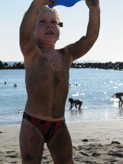 Plaża del Duque listopad 2011