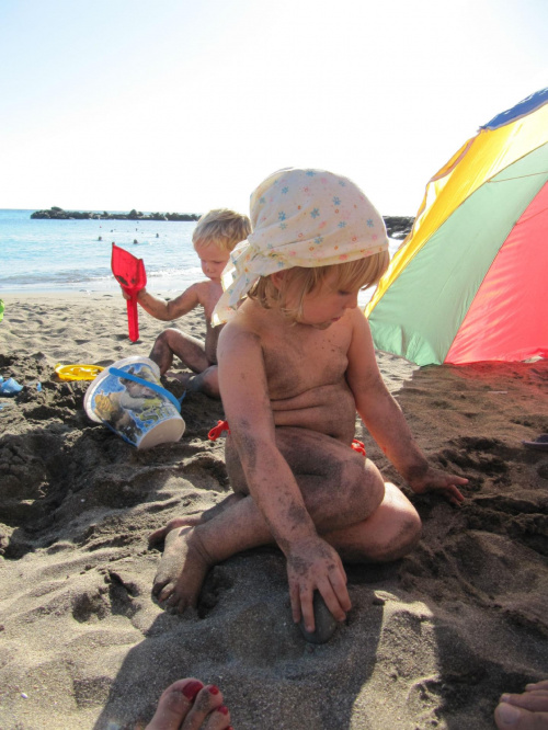 Plaża del Duque listopad 2011