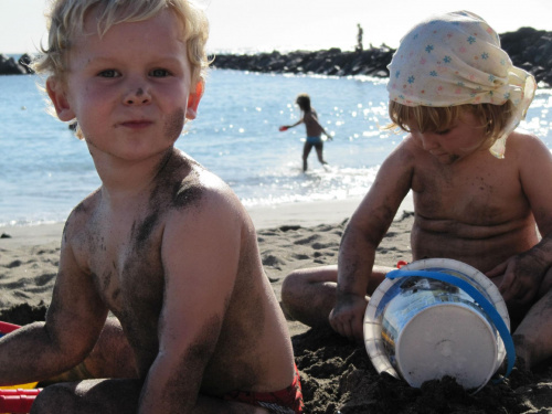 Plaża del Duque listopad 2011