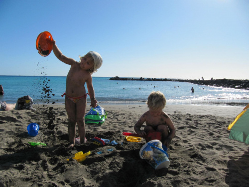 Plaża del Duque listopad 2011