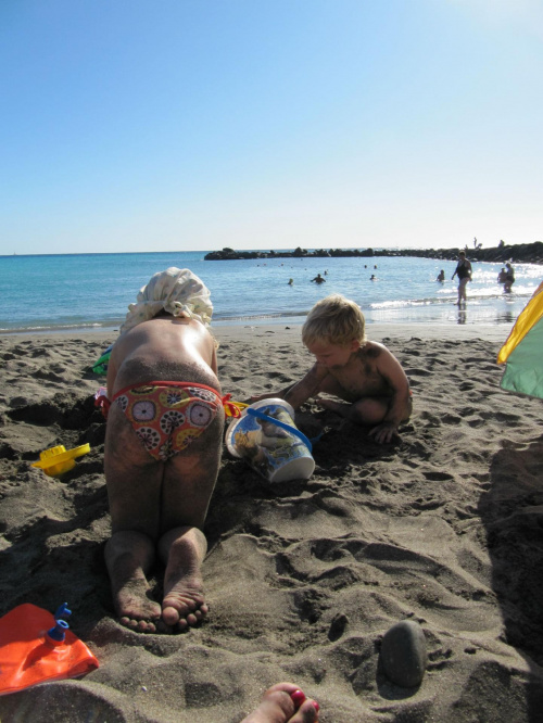 Plaża del Duque listopad 2011