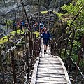 te wspaniale wiszace mosty.... #góry #Himalaje #ludzie #natura #Nepal #przyroda
