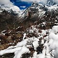 kolejny widok na gory #góry #Himalaje #ludzie #natura #Nepal #przyroda