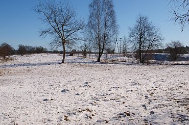 ziman na Mazurach #krajobraz #Mazury #śnieg #widok #zima