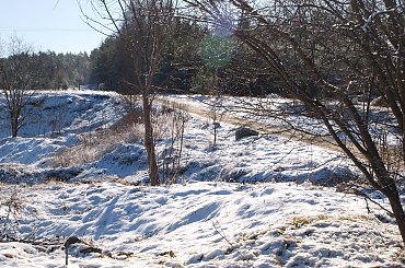 ziman na Mazurach #krajobraz #Mazury #śnieg #widok #zima