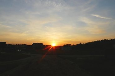 Zachodzące słońce. #zachody