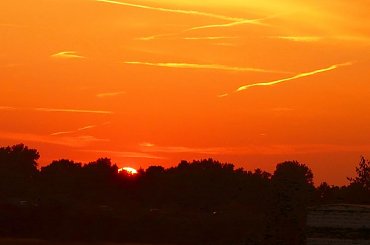 Zachodzące słońce. #zachody