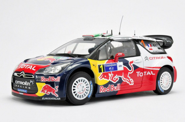 Citroen DS3 WRC #1 Loeb/Elena Winner Rally Mexico 2011 - 1:18 NOREV