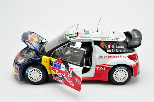 Citroen DS3 WRC #1 Loeb/Elena Winner Rally Mexico 2011 - 1:18 NOREV