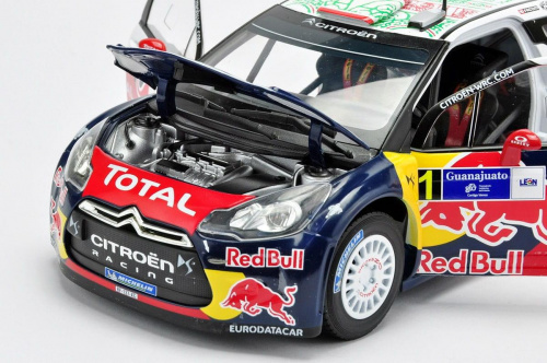 Citroen DS3 WRC #1 Loeb/Elena Winner Rally Mexico 2011 - 1:18 NOREV