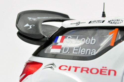 Citroen DS3 WRC #1 Loeb/Elena Winner Rally Mexico 2011 - 1:18 NOREV