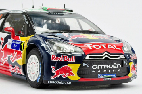 Citroen DS3 WRC #1 Loeb/Elena Winner Rally Mexico 2011 - 1:18 NOREV