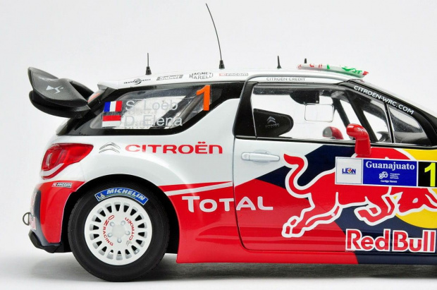 Citroen DS3 WRC #1 Loeb/Elena Winner Rally Mexico 2011 - 1:18 NOREV