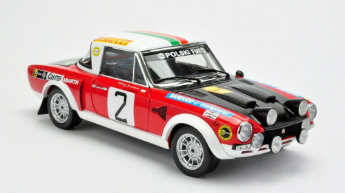 FIAT 124 Abarth Rallye #2 A.Jaroszewicz Rajd Warszawski '75 - 1:18 Sun Star