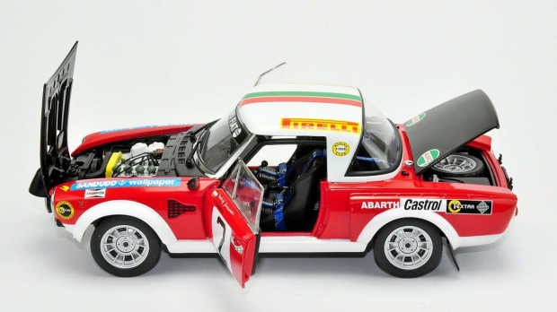 FIAT 124 Abarth Rallye #2 A.Jaroszewicz Rajd Warszawski '75 - 1:18 Sun Star