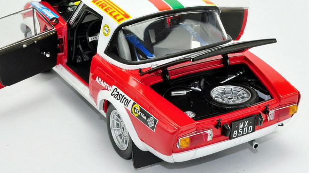 FIAT 124 Abarth Rallye #2 A.Jaroszewicz Rajd Warszawski '75 - 1:18 Sun Star