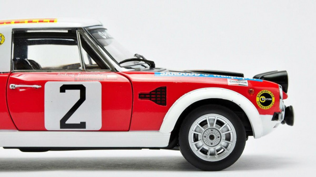 FIAT 124 Abarth Rallye #2 A.Jaroszewicz Rajd Warszawski '75 - 1:18 Sun Star