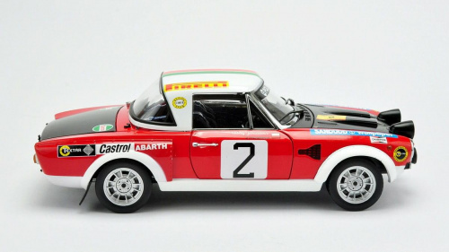 FIAT 124 Abarth Rallye #2 A.Jaroszewicz Rajd Warszawski '75 - 1:18 Sun Star