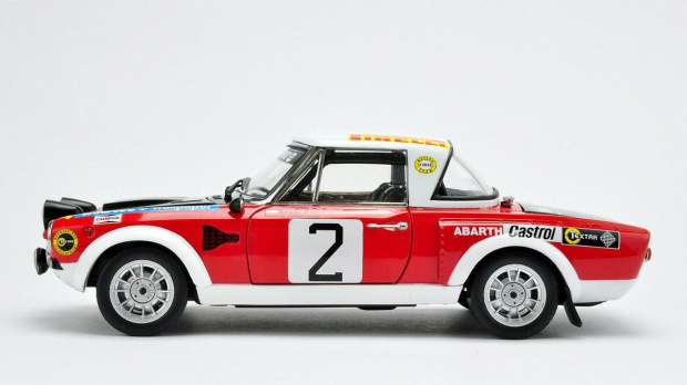 FIAT 124 Abarth Rallye #2 A.Jaroszewicz Rajd Warszawski '75 - 1:18 Sun Star