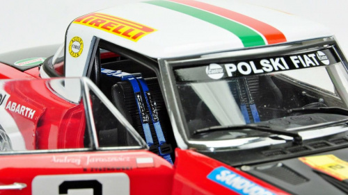 FIAT 124 Abarth Rallye #2 A.Jaroszewicz Rajd Warszawski '75 - 1:18 Sun Star