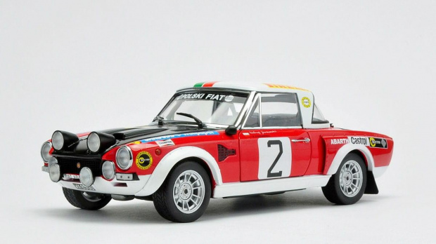 FIAT 124 Abarth Rallye #2 A.Jaroszewicz Rajd Warszawski '75 - 1:18 Sun Star