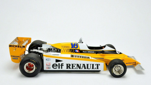 Renault RE20 #16 Rene Arnoux 1980 F1 - 1:18 Exoto