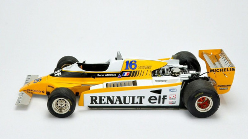 Renault RE20 #16 Rene Arnoux 1980 F1 - 1:18 Exoto